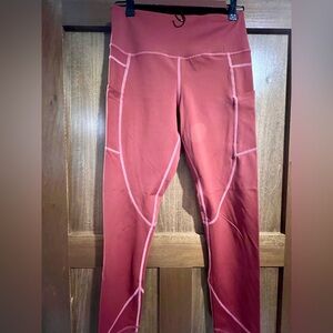Zyia Brick Red Leggings